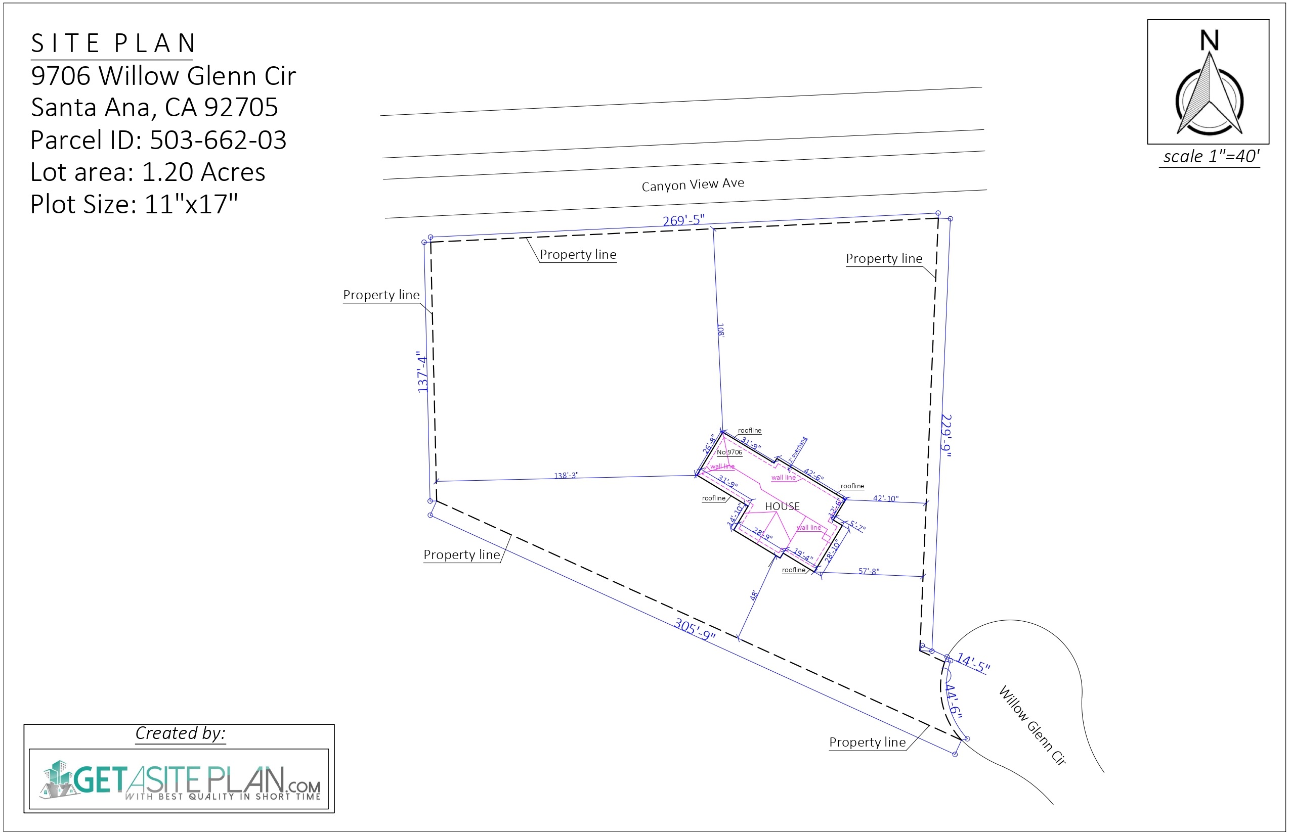 Simple Package Site Plan Get A Site Plan