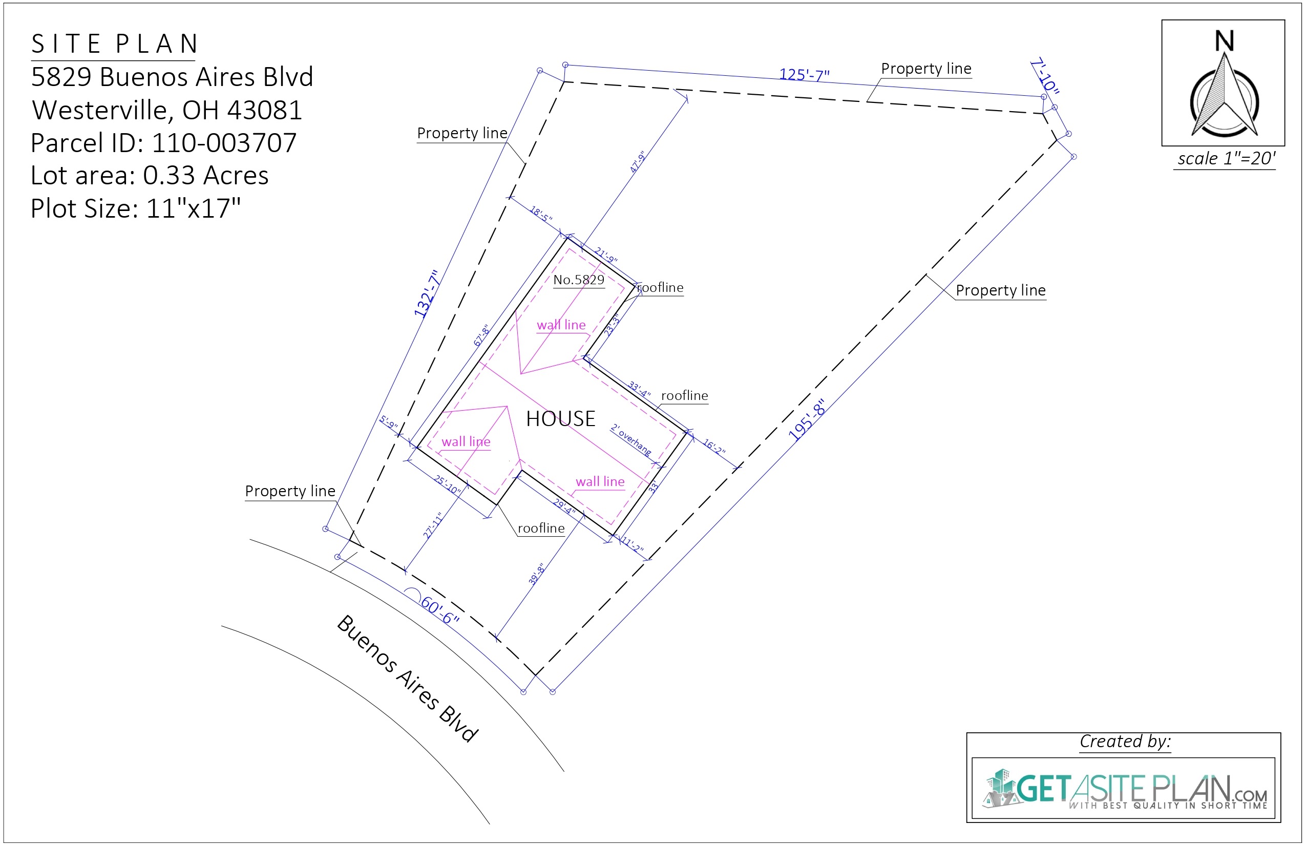 site plan example