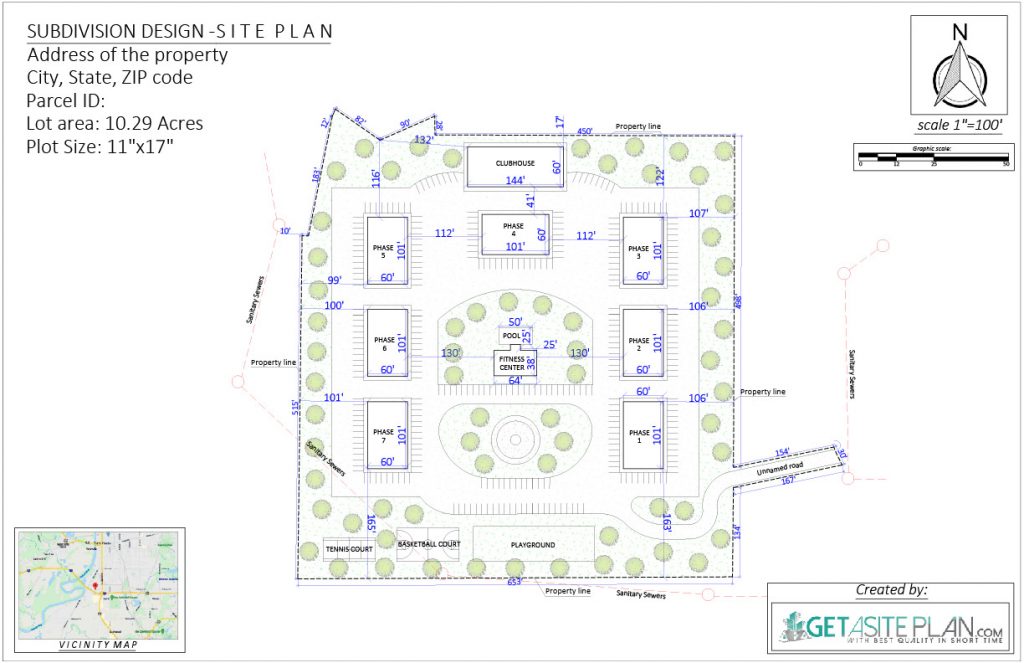 Subdivision Design - Get A Site Plan