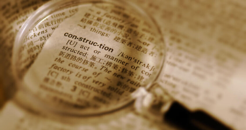 Common building terms