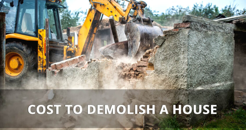 Learn about the price of knocking down a house