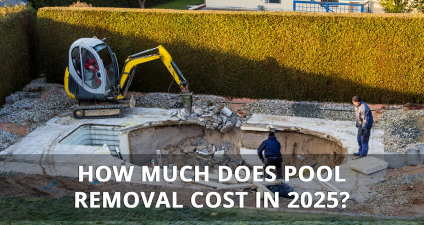 Pool removal cost and average price