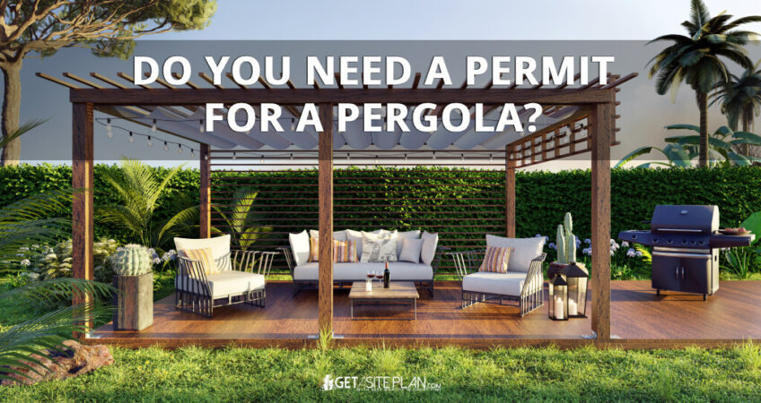 Building permit for pergola