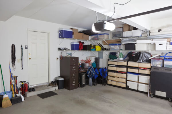 Garage turned into living space