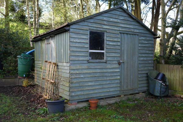 Average shed removal cost