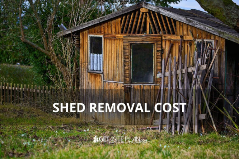 Shed removal cost