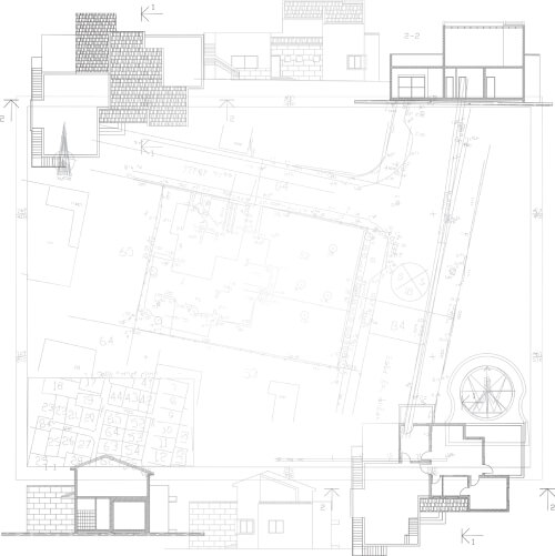 Architectural plot plans