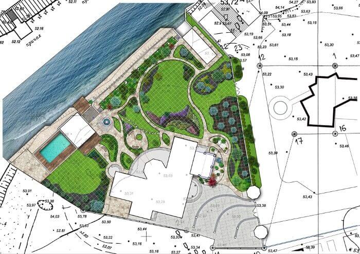 Step-by-step guide to drawing a plot plan