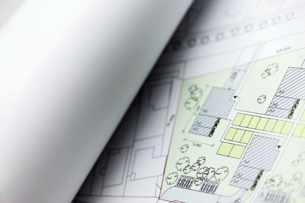 Residential plot plan