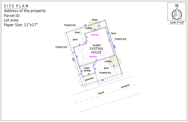 Site Plan For A Conditional Use Permit