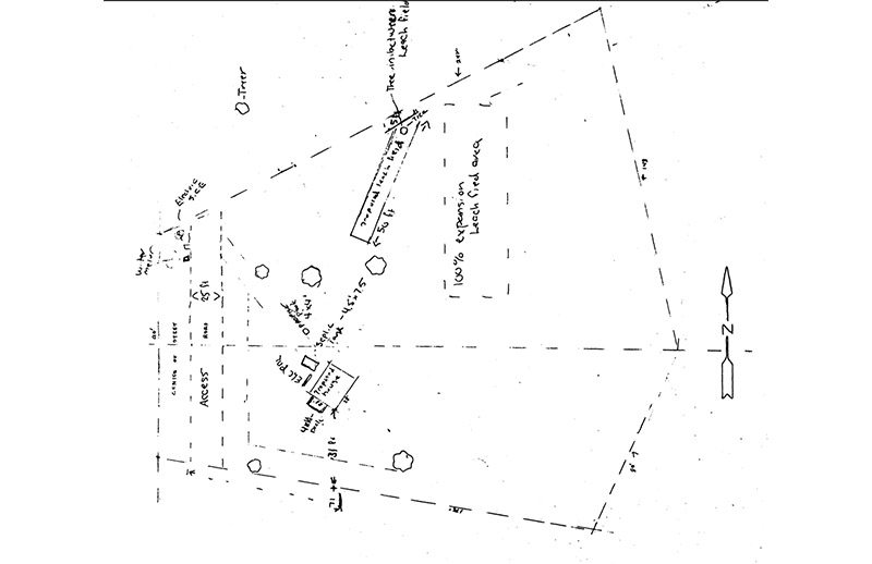 Sketch - Septic System & Propane Tank Permit