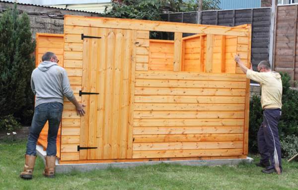Average shed cost Average cost of a shed