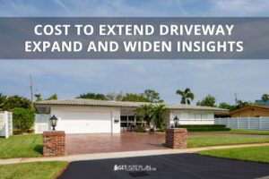 Insights on the cost to extend, expand, and widen a driveway