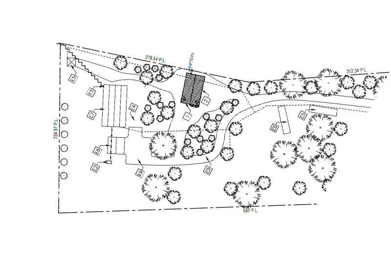 Sketch For Well & Septic Permit