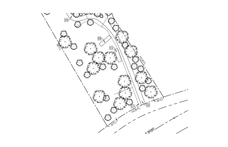Sketch For Well & Septic Permit