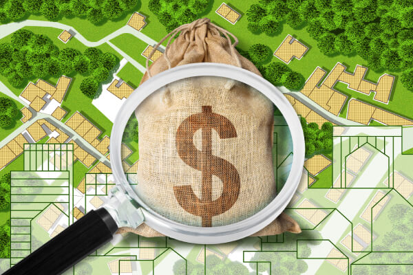 Price to subdivide land