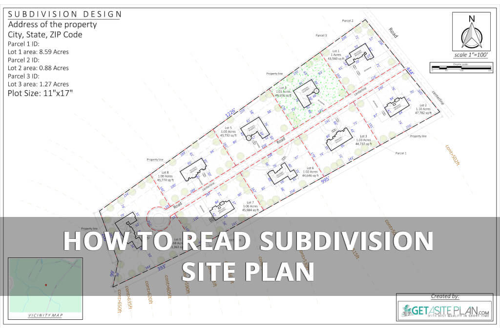 Read Subdivision Site Plan