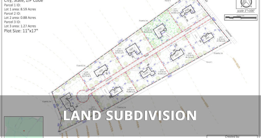 Land subdivision