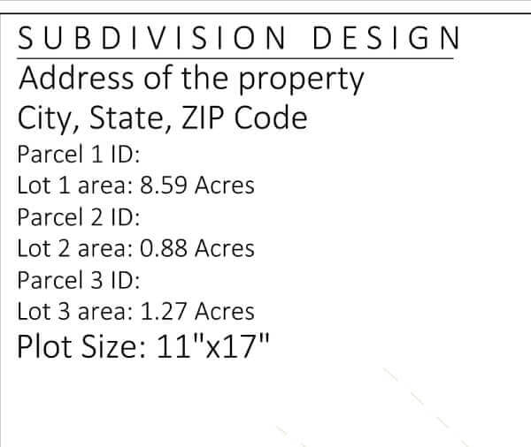 Title block location Locate the title block