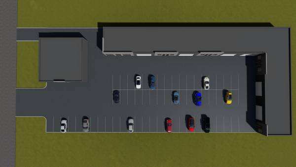 3D site plan example