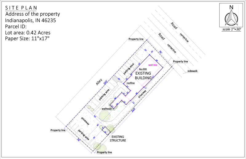 Site Plan for a Conditional Use Permit