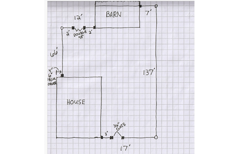 Sketch for a New Fence