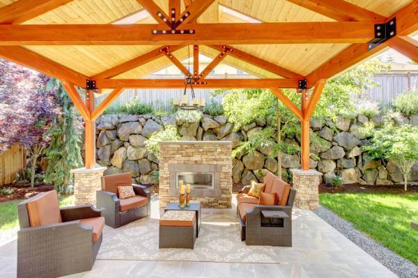 Covered patio designs