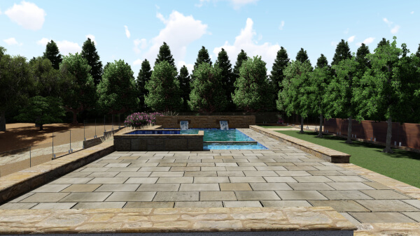 Comparison of DIY and professional landscape rendering