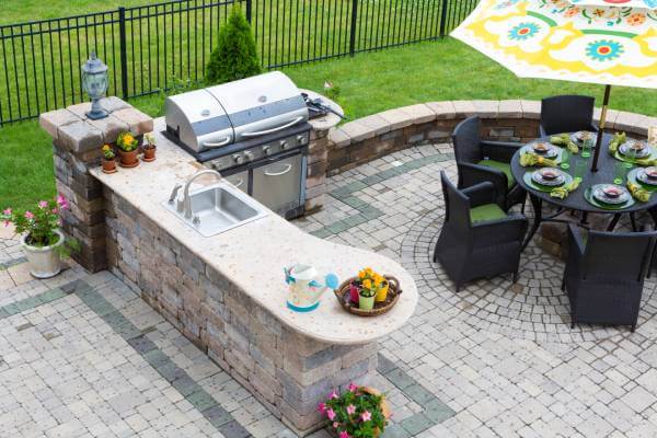 Luxury outdoor patio design ideas