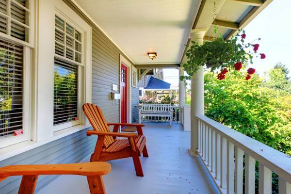 Narrow porch ideas Narrow front porch ideas