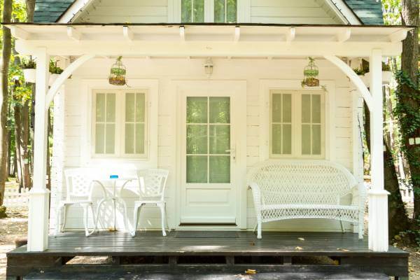 Front porch rustic design Rustic front porch ideas