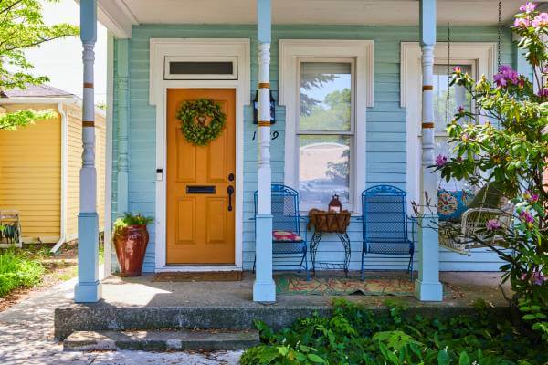 Simple home porch design Simple porch ideas