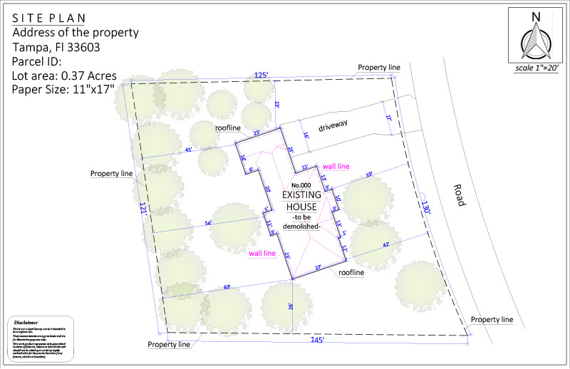 Demolition Permit Site Plan