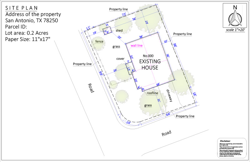 Site Plan Ready for an HOA Solar Permit