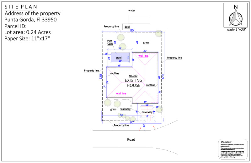 Site Plan For Driveway Permit
