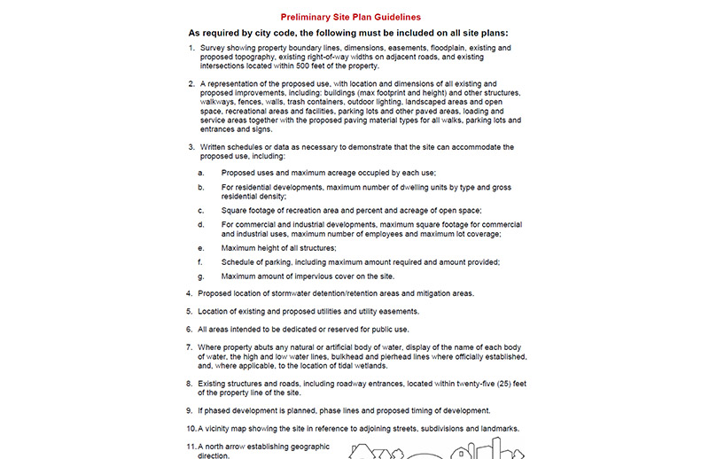 Sketch For Conditional Use Permit