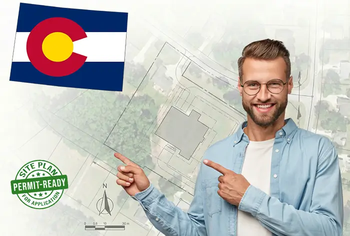Order a Colorado site plan or plot plan online