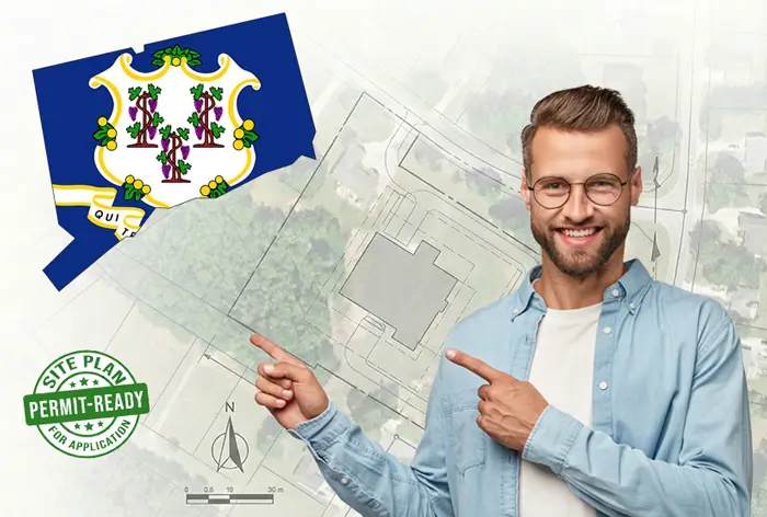 Order a Connecticut site plan - plot plan online