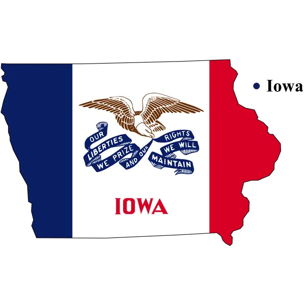 Iowa state map – we serve all 99 counties
