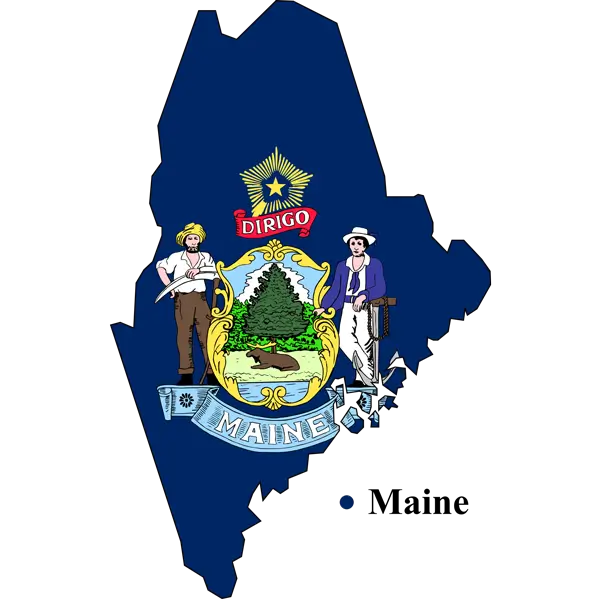 Maine state map – we serve all 16 counties