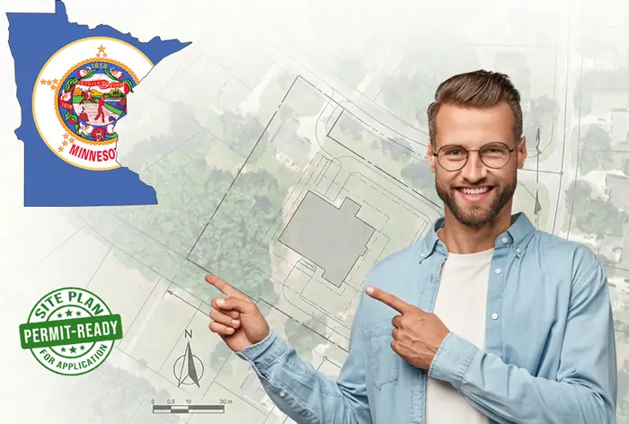 Order a Minnesota site plan or plot plan online
