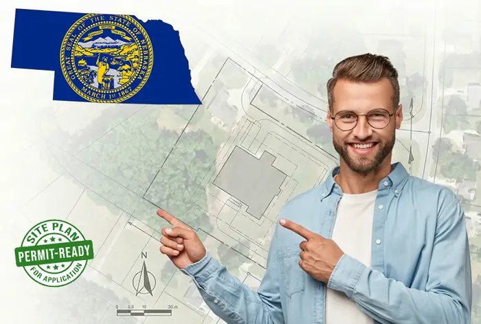 Order a Nebraska site plan or plot plan online