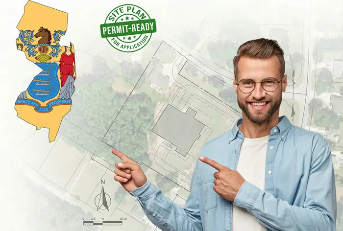 Order a New Jersey site plan or plot plan online