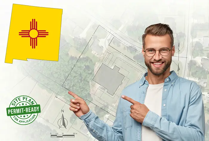 Order a New Mexico site plan or plot plan online