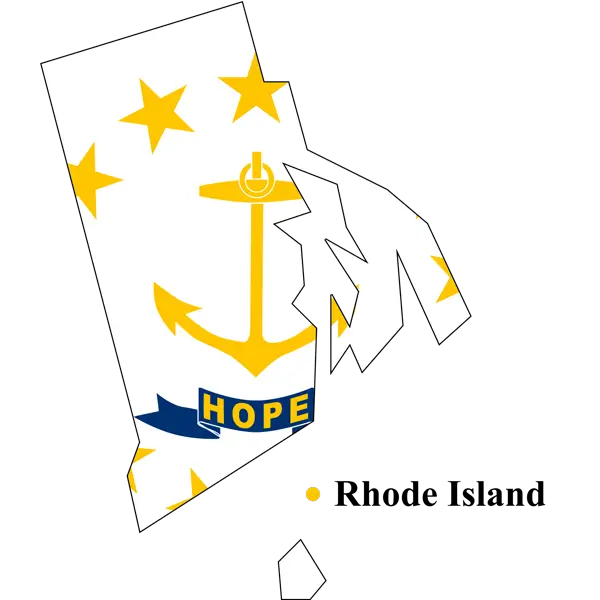 Rhode Island state map – we serve all 5 counties