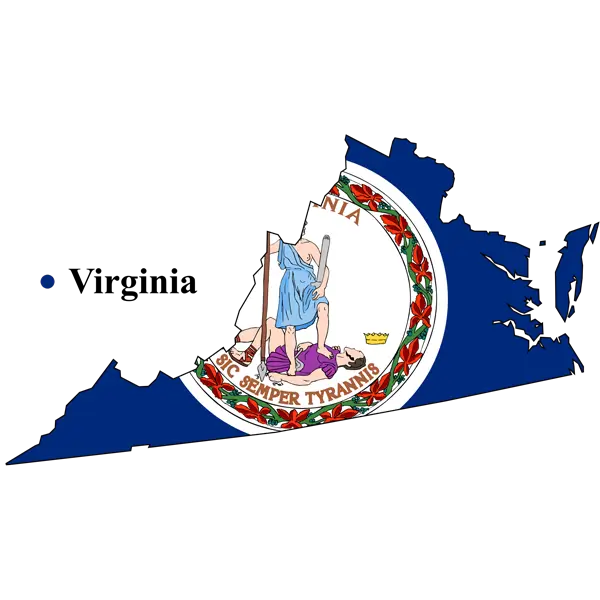 Virginia state map – we serve all 95 counties