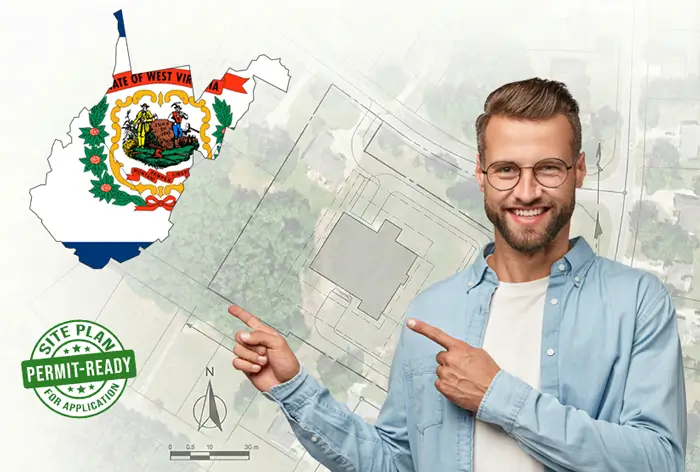 Order a West Virginia site plan online