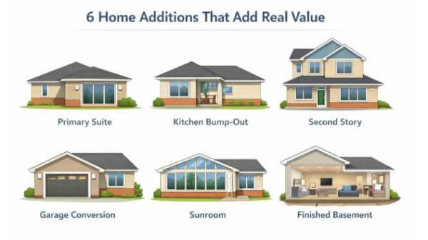 Most popular house addition ideas Popular house add on ideas