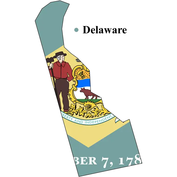 Delaware state map – we serve all 3 counties