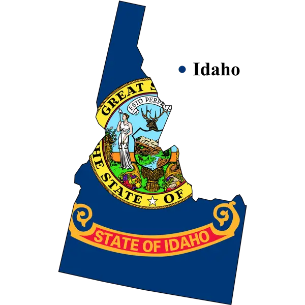 Idaho state map – we serve all 44 counties
